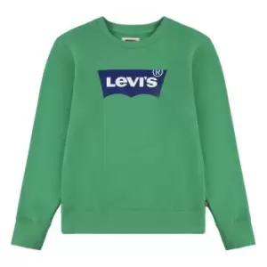 Levis Children's Batwing Crew Sweatshirt - Green