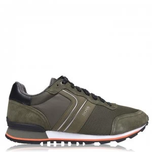 Hugo Boss Parkour Runner Trainers Khaki 308 Men