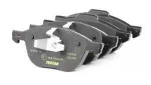 TEXTAR Brake pad set Q+ 2372301 Brake pads,Brake pad set, disc brake FORD,MAZDA,VOLVO,FOCUS III Turnier,Focus II Schragheck (DA_, HCP, DP)