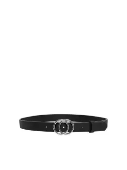 ONLY Faux Leather Belt Women Black