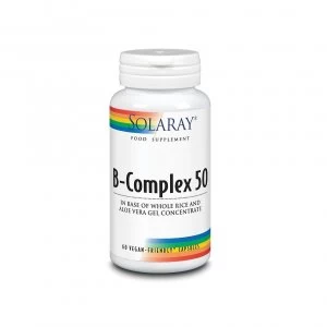 Solaray B-Complex 50 Capsules 60 (1016)