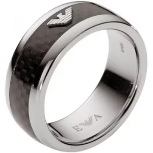 Emporio Armani EGS1602040515 Men Stainless Steel Ring