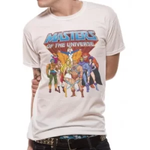 Masters Of The Universe Group And Logo Unisex T-Shirt Ex Ex Large