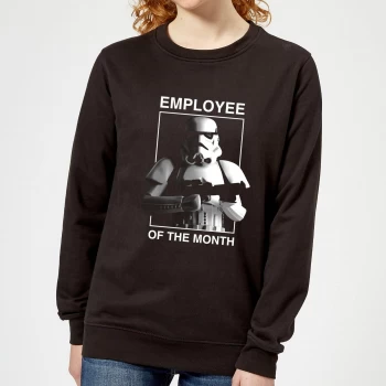 Star Wars Employee Of The Month Womens Sweatshirt - Black - XL