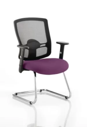 Portland Cantilever Bespoke Colour Seat Purple