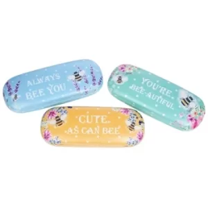 Bee Happy Glasses Case