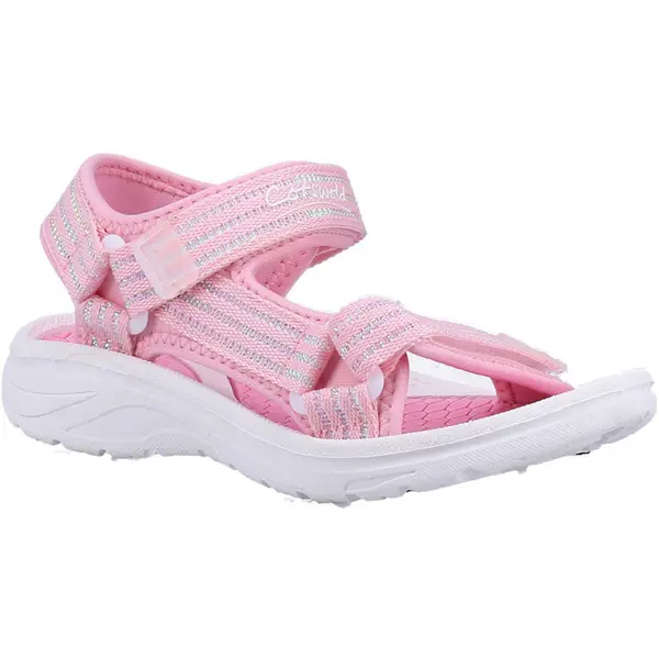 Cotswold Bodiam Kid Sandal, Pink, Size 10 Younger