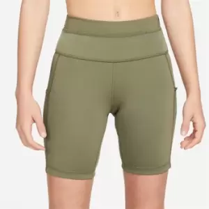 Nike DriFit Trail Shorts Womens - Green