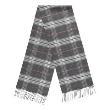 Howick Cashmink Check Scarf - Grey Check