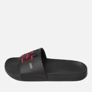 Tommy Hilfiger Th Embroidery Logo Pool Sliders - UK 8