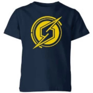 Nintendo Metroid Samus Coin Kid's T-Shirt - Navy - 7-8 Years - Navy