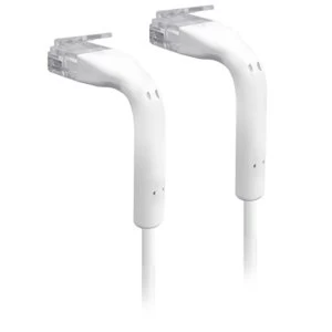 Ubiquiti UC-PATCH-RJ45 UniFi Cat6 Ethernet Patch Cable - 22cm White