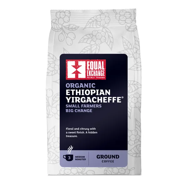 Equal Exchange Organic Ethiopian Yirgacheffe Ground Coffee 227g