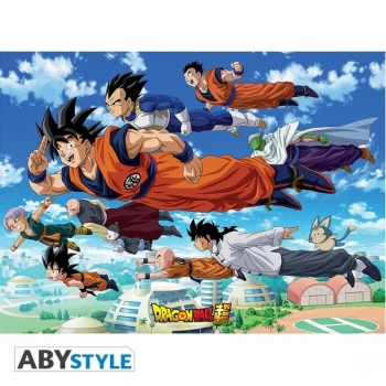 Dragon Ball Super Goku's Group (52cm x 38cm) Small Poster