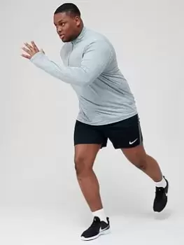 Nike Run Dri-Fit Element Top 1/2 Zip Top (Plus Size) - Grey