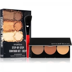 Smashbox Step By Step Contour Kit Contouring palette with Brush Shade Medium/Dark 11,47 g