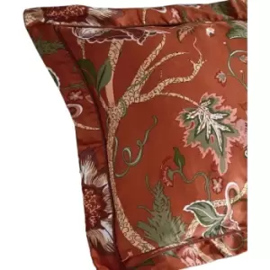 Furn Paoletti Botanist Pillowcase Set (75cm x 50cm) (Rusty Brown) - Rusty Brown