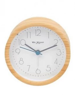 Light Oak Finish Alarm Clock