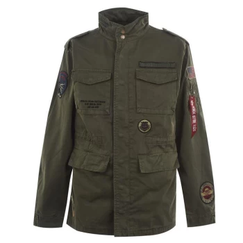 Alpha Industries Huntington Patch Field Jacket - Olive