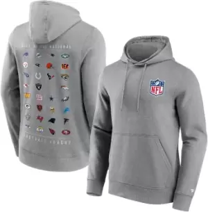 Fanatics NFL All Team logo Hooded sweater grey