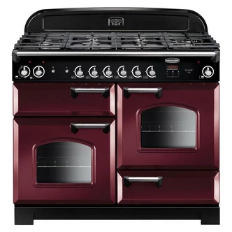 Rangemaster CLA110DFFCYC 116800 110cm CLASSIC DF Range Cooker CranberryChrome