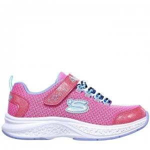 Skechers Star Speed Child Girls Trainers - Pink/Multi