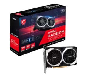 GPU AMD Radeon RX6500XT MECH 2X 4G Fan