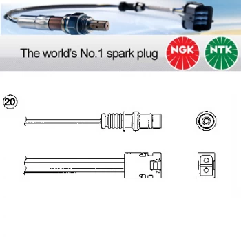 NGK OZA446-E7 / 1872 Lambda Sensor Zirconia Type Oxygen O2 Exhaust Probe