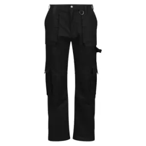 Regatta Mens Pro Utility Work Trousers (32R) (Black)