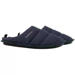 Barbour Mens Scott Slippers Navy UK 7