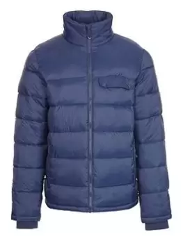 Trespass Zaylar Padded Jacket, Navy Size M Men