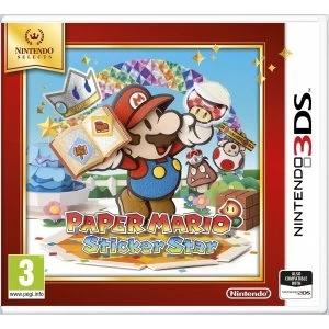 Paper Mario Sticker Star Nintendo 3DS Game