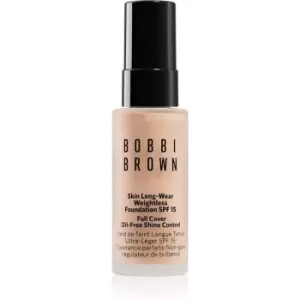 Bobbi Brown Mini Skin Long-Wear Weightless Foundation Long-Lasting Foundation SPF 15 Shade Warm Porcelain 13 ml