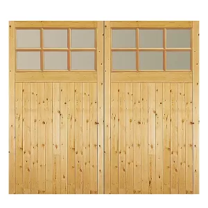 Side Hung Garage Door Pair H2134mm W2134mm