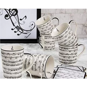 Making Music Mugs Set 4 By Lesser & Pavey