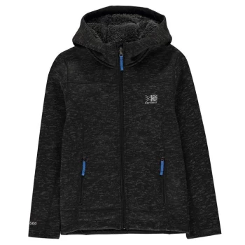 Karrimor Long Sleeve Hoodie Junior Boys - Black Marl