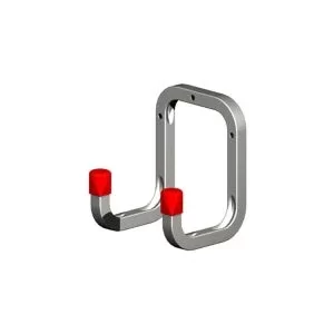 Rothley Galvanised Steel Double Storage Hook (L)90mm