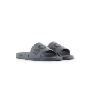 BOSS Medium Grey Sean Slides