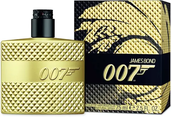 James Bond 007 Gold Eau de Toilette For Him 75ml