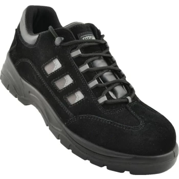 TS1P06 Black Safety Trainers - Size 6 - Sitesafe