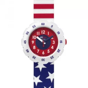 Flik Flak Stars And Stripes Watch