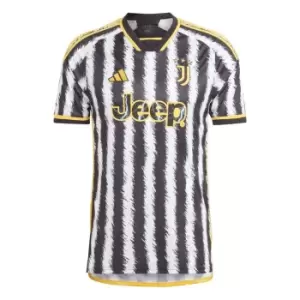 adidas Juventus Home Shirt 2023 2024 Adults - Black