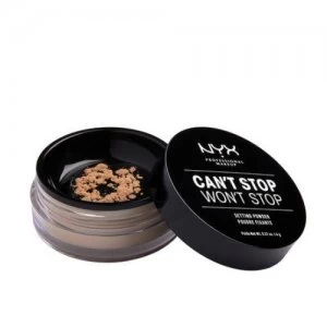 NYX Professional Makeup Can't Stop Won't Stop Setting Powder Medium