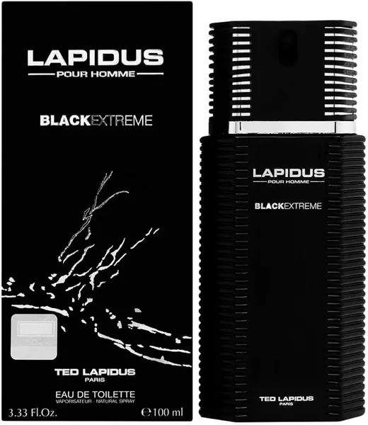 Ted Lapidus Black Extreme Eau de Toilette For Him 100ml