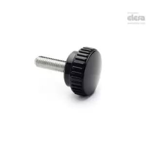 ELESA Knurled grip knob-B.193/15 p-M3x16