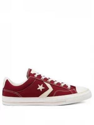 Converse STAR PLAYER OX TEAM RED/CLOUD CREAM, Red/White, Size 11, Men