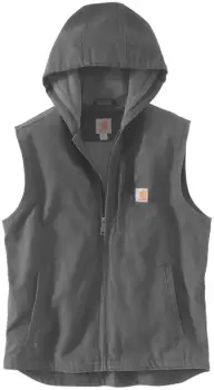 Carhartt Washed Duck Knoxville Vest, grey, Size XL, grey, Size XL