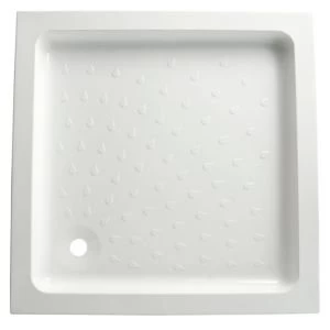 BQ High Wall Square Shower Tray L900mm W900mm D95mm