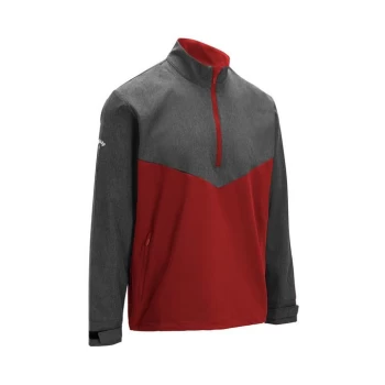 Callaway Half Zip Wind Jacket Mens - Asphalt Heather