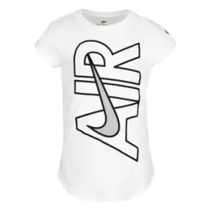 Nike Air Graphic T Shirt Infant Girls - White